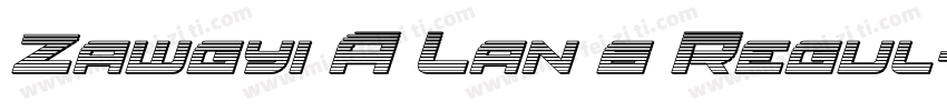 Zawgyi A Lan 6 Regul字体转换
